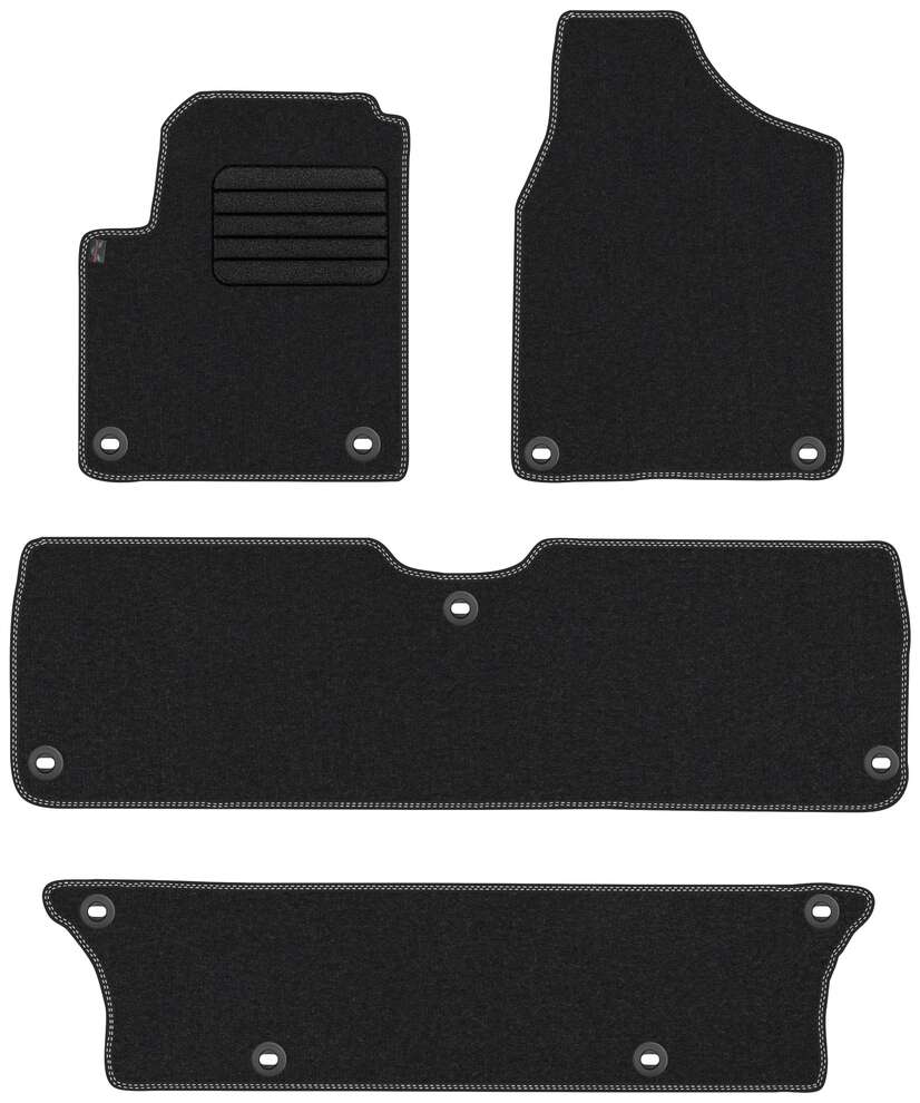Unknown stoffmatter til Ford Galaxy I – premium velour tekstil