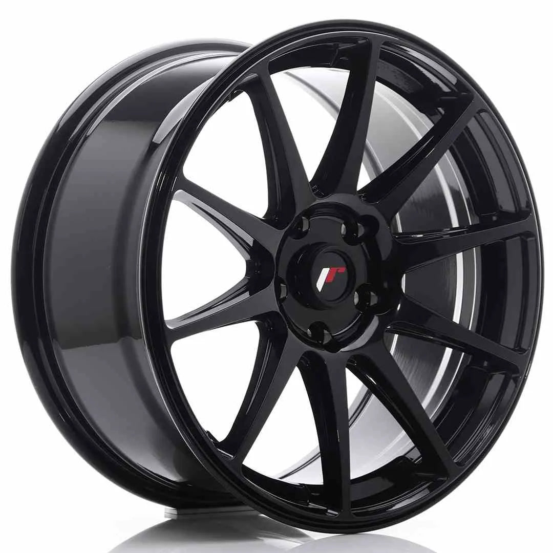 Felg Japan Racing JR11 18x8,5 ET35 5x120 Glossy Black | Nomax.no🥇