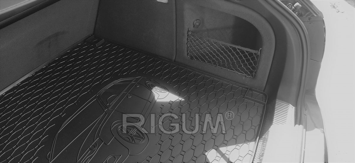 Bagasjeromsmatte Audi A4 B8 Avant / A4 Allroad B8 – Luktfrie gummi - detaljer