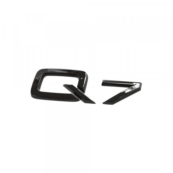 Emblem Audi Q7 for - Black Glossy Bakluke Genuine