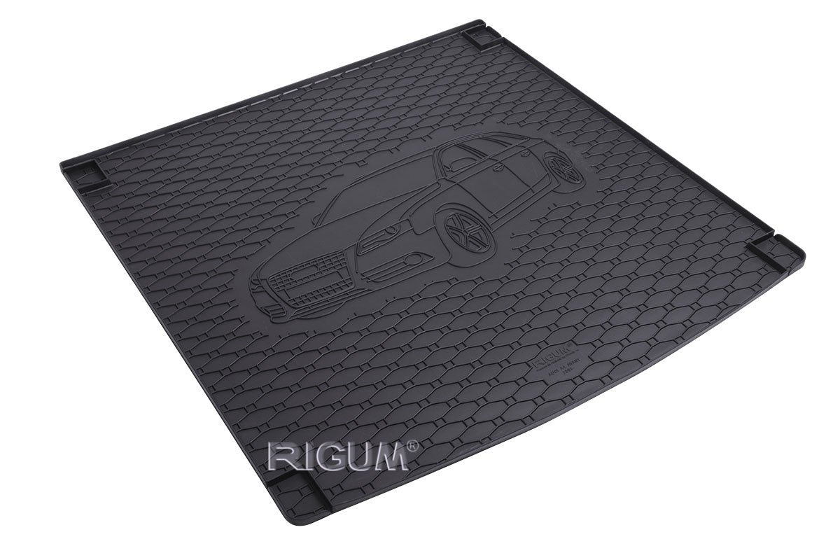 Rigum bagasjeromsmatte til Audi A4 B8 Avant / A4 Allroad B8 – luktfri gummi