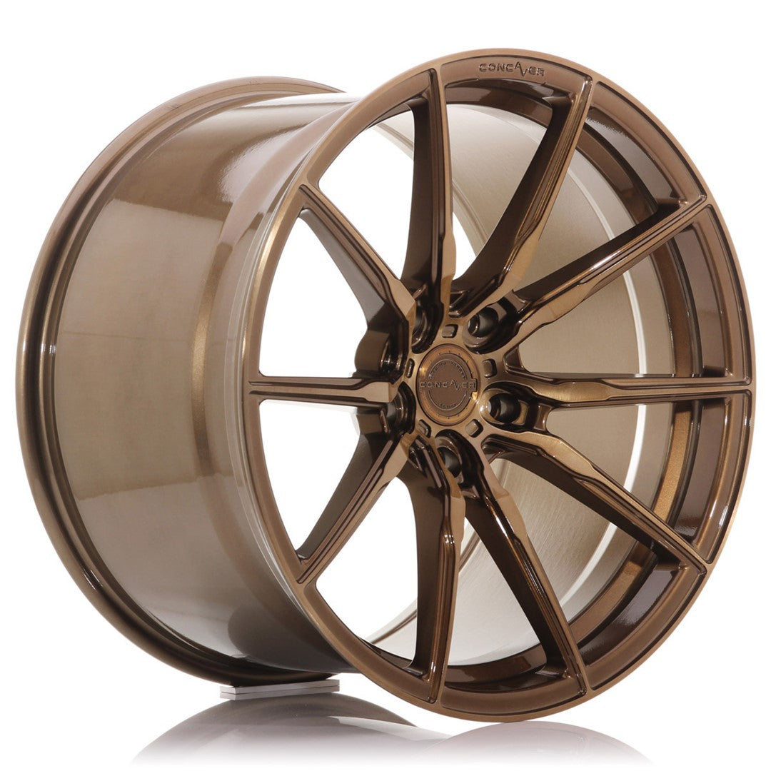 Felg Concaver CVR4 22x9,5" Brushed Bronze – sett forfra