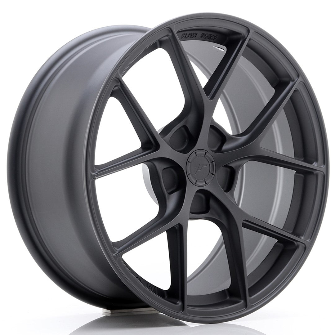 Felg JR Wheels SL01 18x8,5" Gun metal – sett forfra