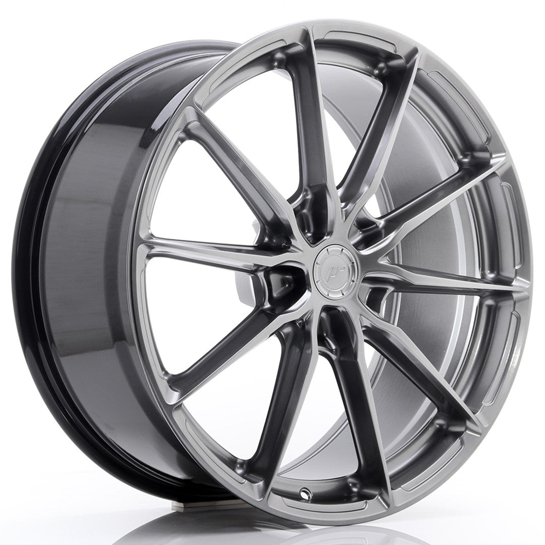 Felg JR Wheels JR37 20x9" Hyper Black – sett forfra