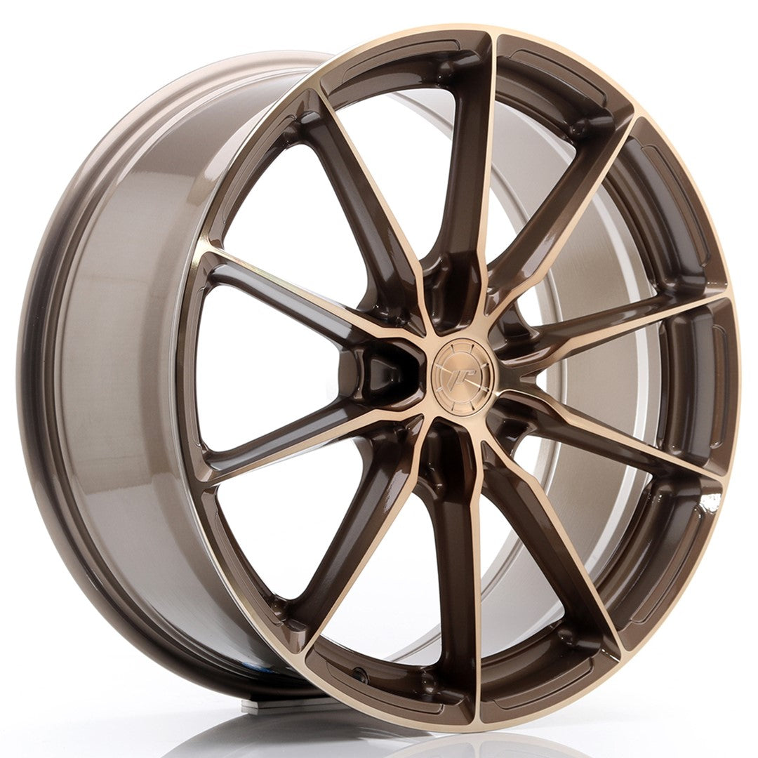 Felg JR Wheels JR37 20x8,5" Bronze – sett forfra