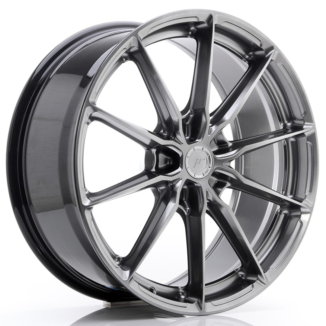 Felg JR Wheels JR37 20x8,5" Hyper Black – sett forfra