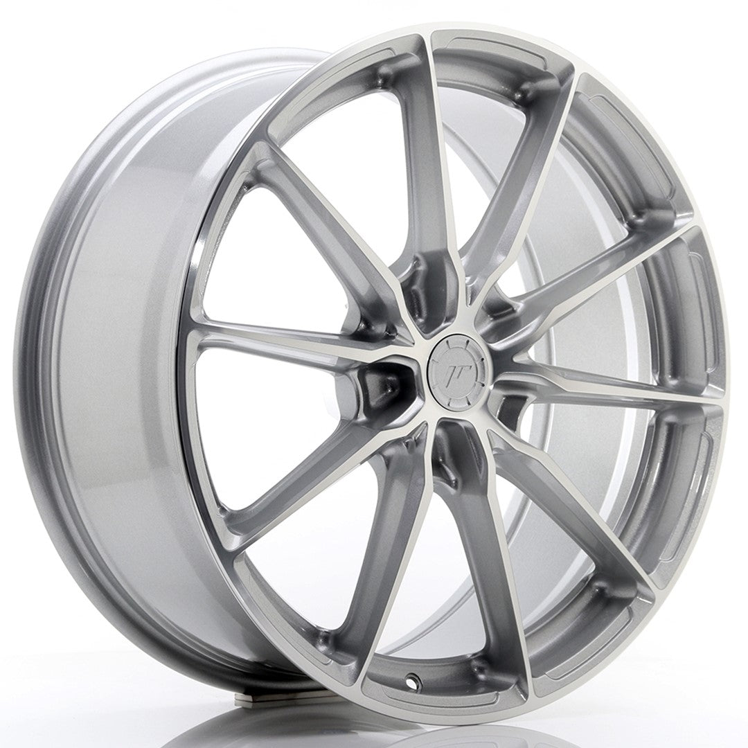 Felg JR Wheels JR37 20x8,5" Silver – sett forfra
