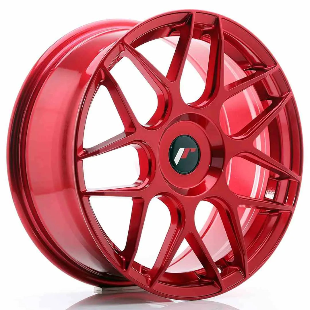 Felg Japan Racing JR18 18x7,5 ET25-40 Blank Platinum Red | Nomax.no🥇