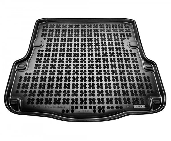 Rezaw-Plast bagasjeromsmatte til Skoda Octavia II Stasjonsvogn / OCTAVIA Tour II – TPE-gummi