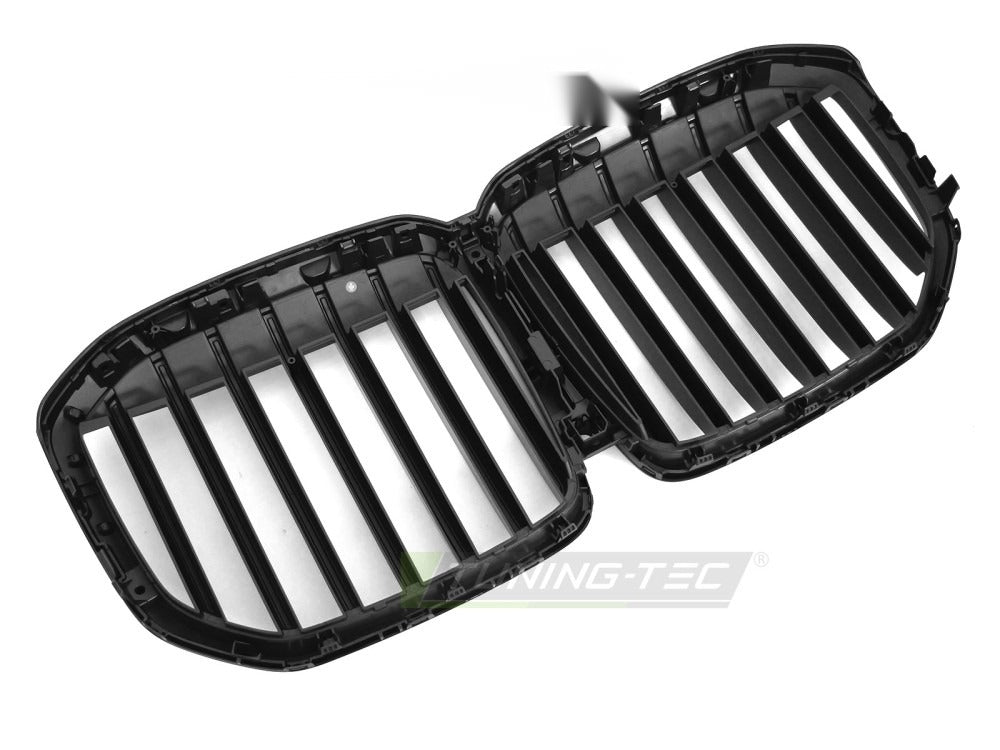 Grill X7 G07 LCI 22- matt sort med festedetaljer.