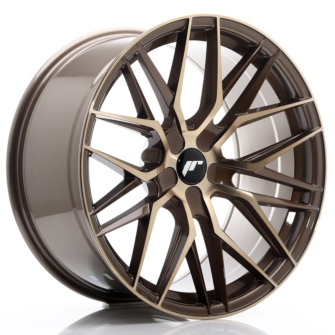 Felg JR Wheels JR28 20x10" Bronze – sett forfra