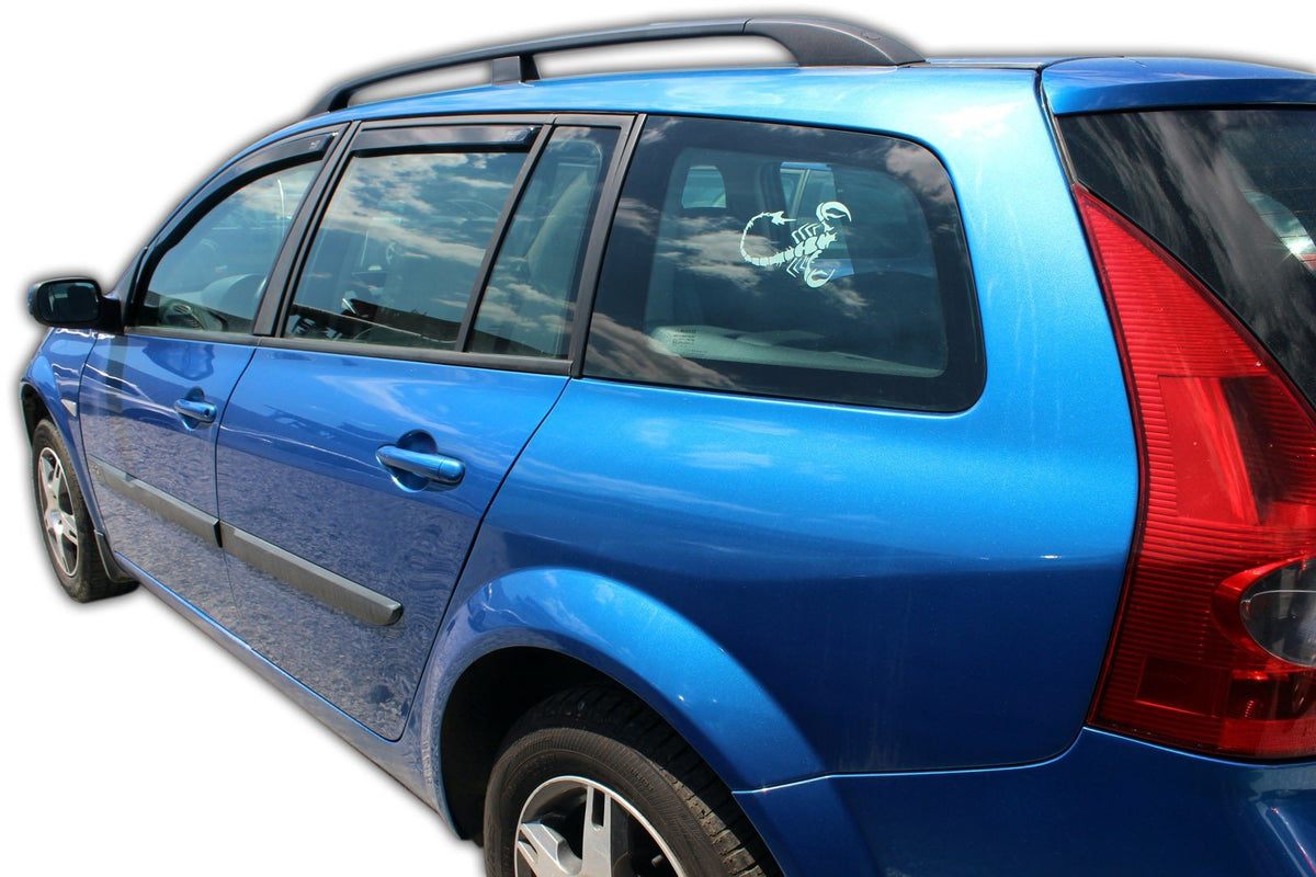 Vindavviser Renault MEGANE II 5-dørs 11/ (2002-2008) – PMMA Plexi - nærbilde