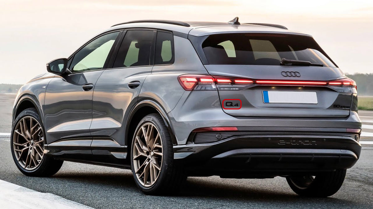 Emblem Audi Q4 Q4 e-tron > Bakluke - sett forfra