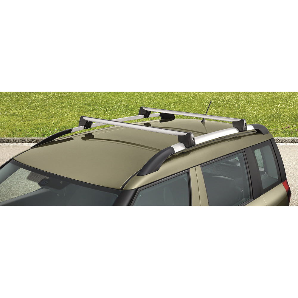 Takstativ OEM til Skoda Yeti 2009-2017 med aluminiumsstenger og tresporet design
