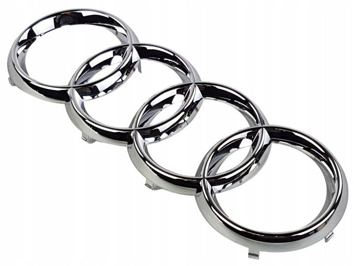 Emblem Audi A4 B7 B8 Chrome Edition - sett forfra