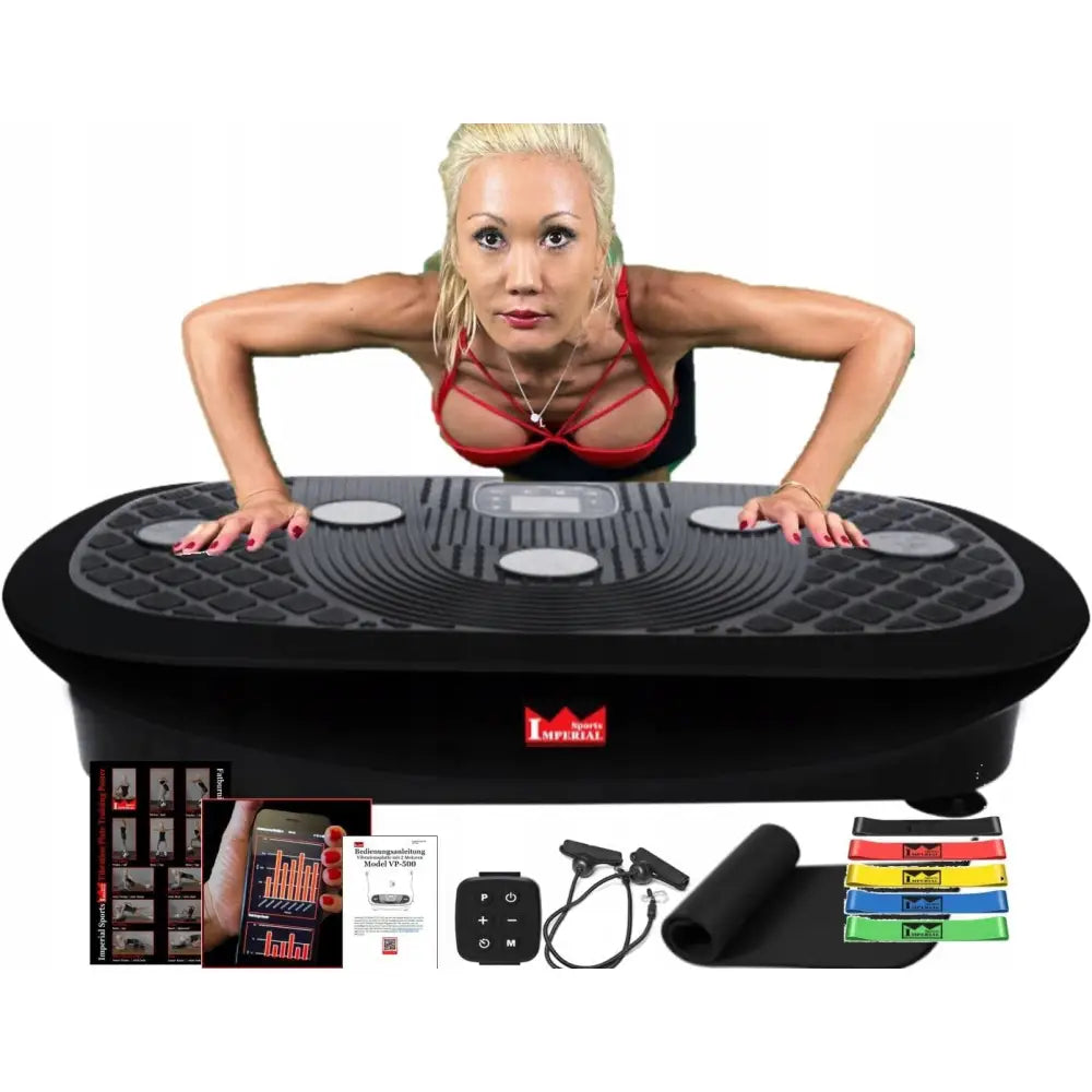 3d-vibrasjonsplattform Xtreme Style Vp500 800w + Gratis Tilbehør! - 1