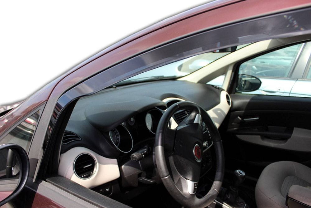 Heko vindavviser til Fiat LINEA 4-dørs – PMMA Plexi