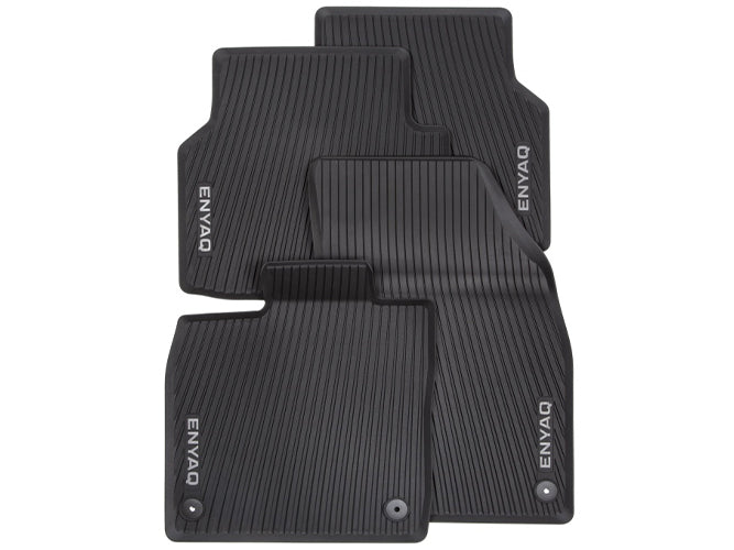 VAG OEM gulvmatter til Skoda Enyaq iV – TPE Gummi