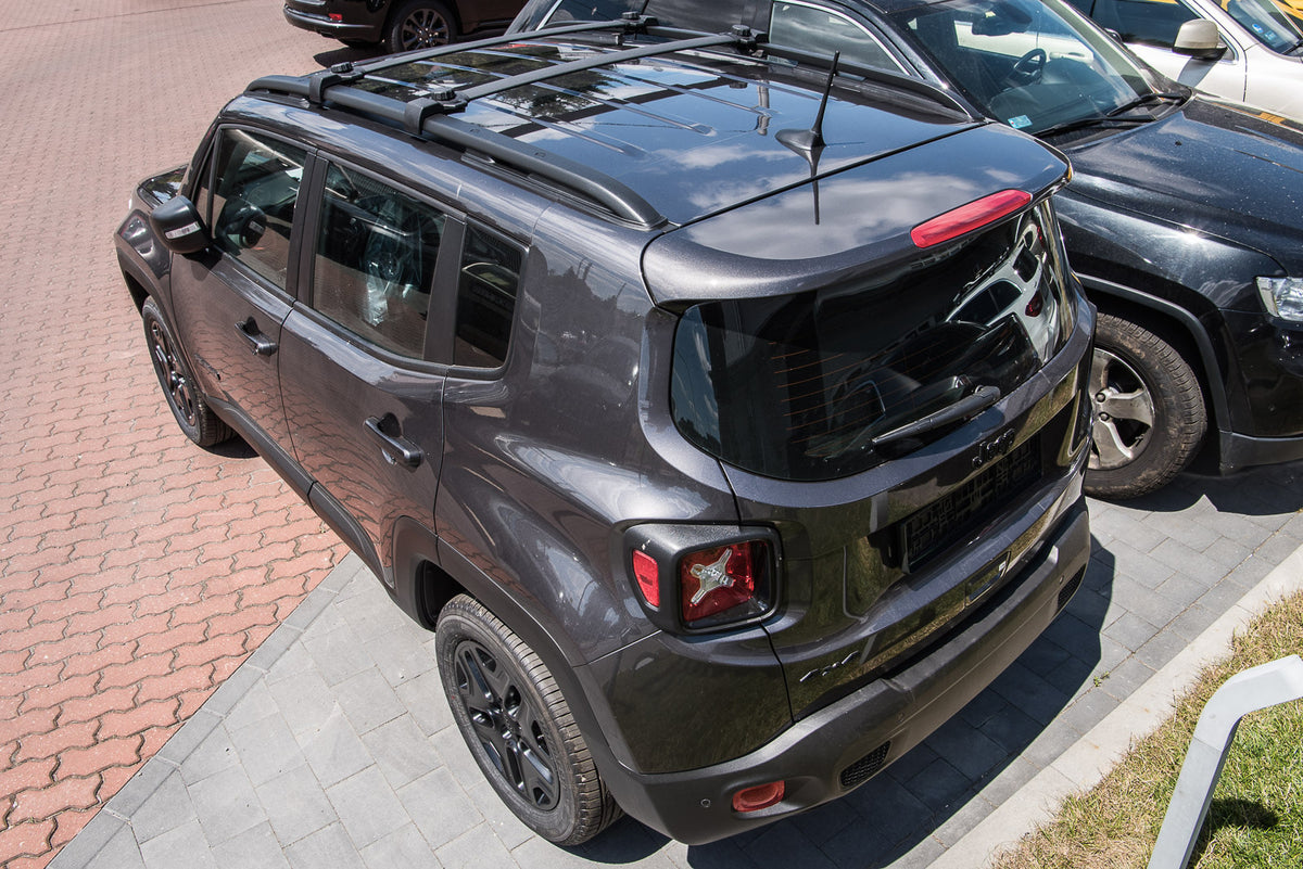Takrails Jeep Renegade Ventshield (2014-) - sett forfra