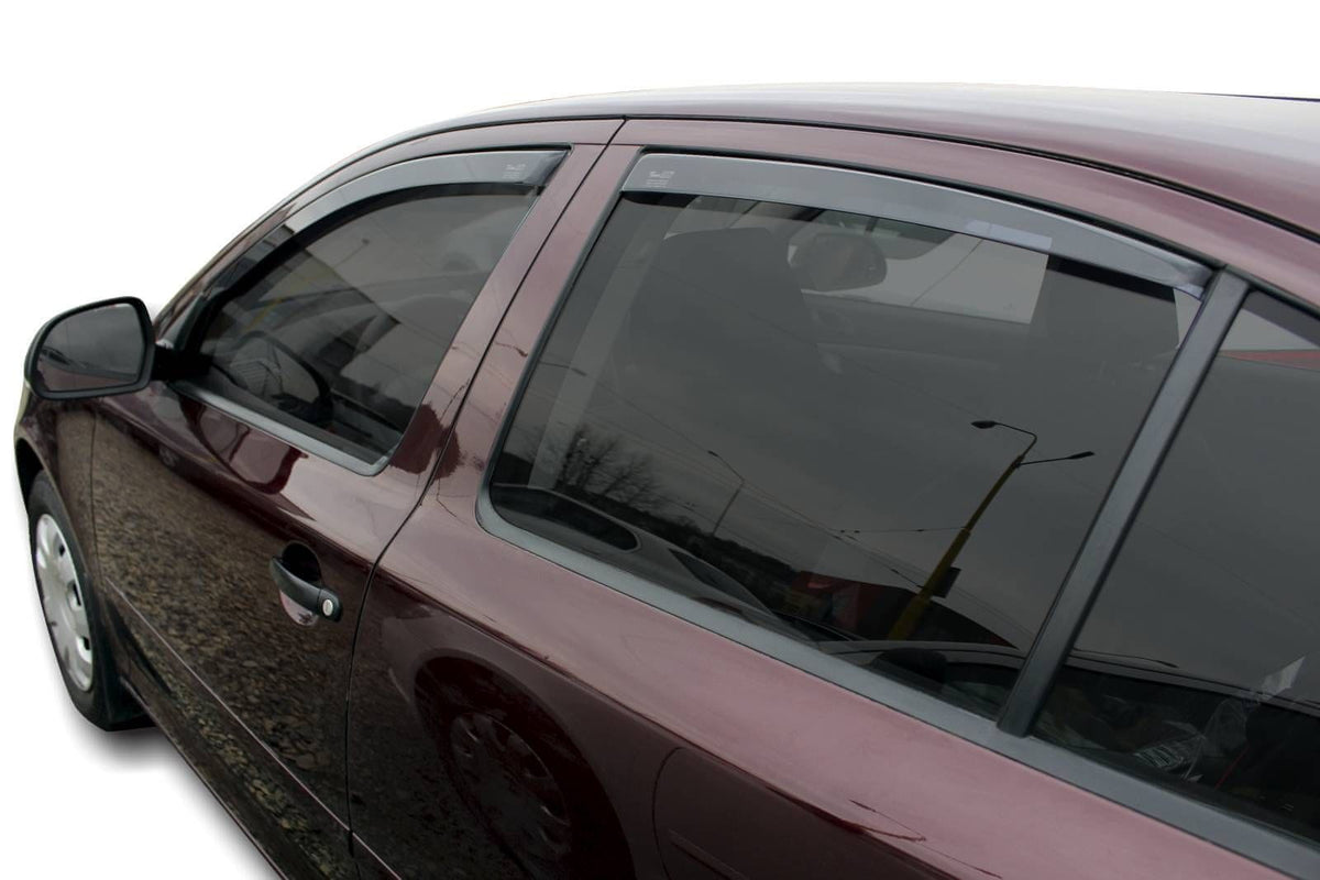 Heko vindavviser til Skoda Octavia II – sort transparent smoked