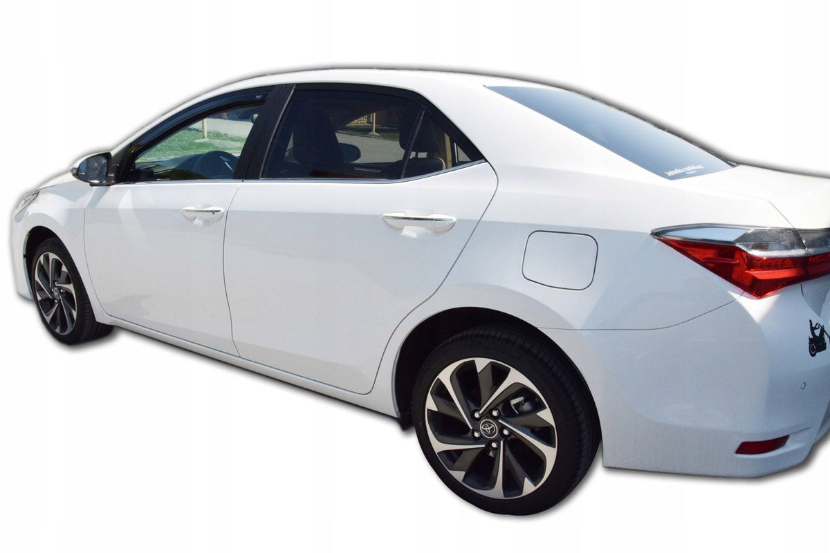 Vindavviser Toyota Corolla XI Sedan (2013-2019) – PMMA Plexi - detaljer