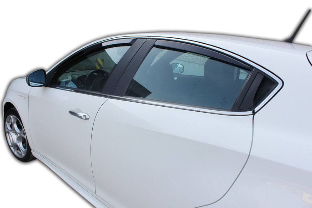 Vindavviser Alfa Romeo Giulietta (2010-2020) – PMMA Plexi - detaljer