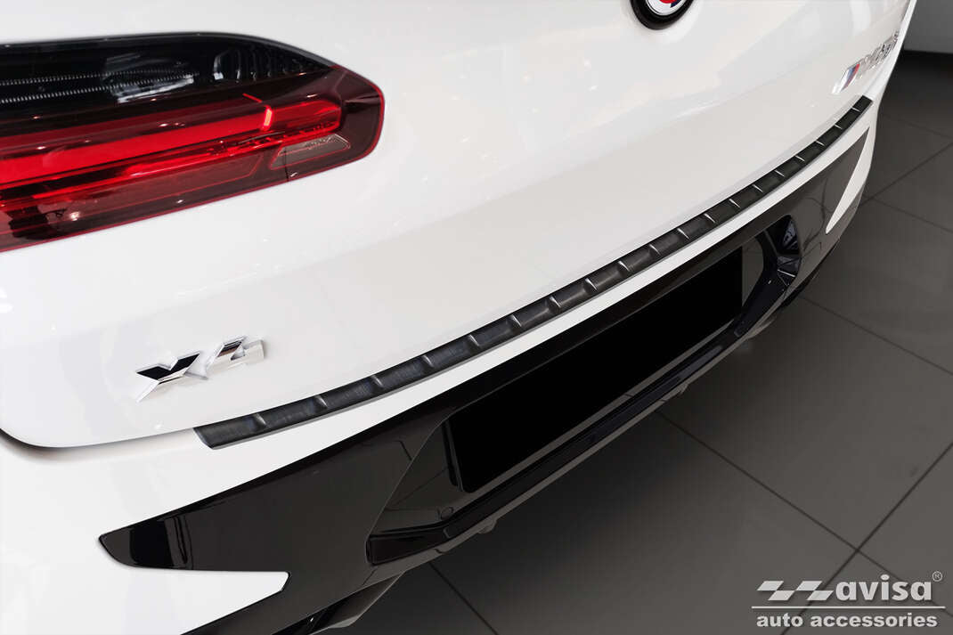 Bakfangerbeskytter Bmw X4 (G02) M-Pack (2021-2025) – rustfritt stål - detaljer