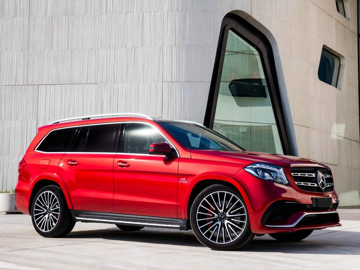 Skvettlapper Mercedes GL X166 (2012-2015) ABS svart – bilde 4