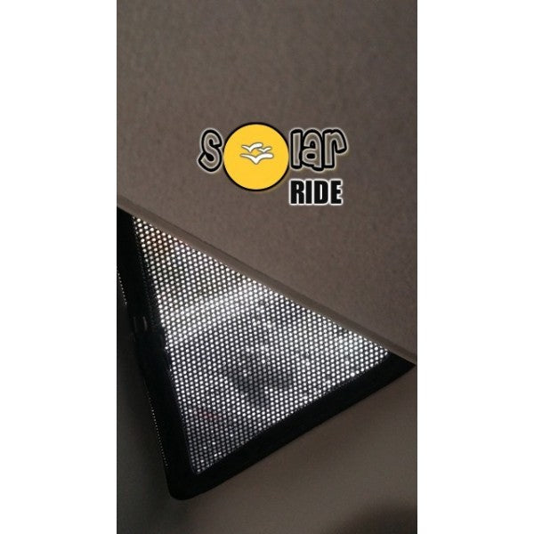 Solskjerm Ford Fiesta Mk6 (2008-2017) (4 stk) - sett bakfra