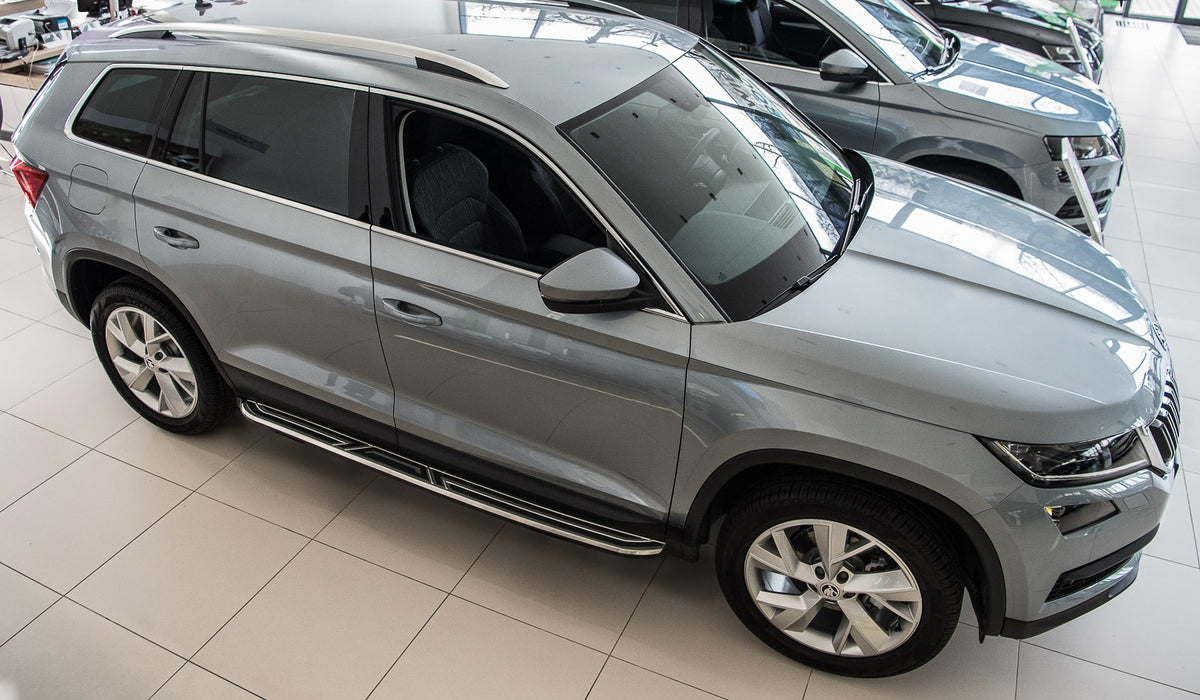 Stigtrinn Skoda Kodiaq Ventshield (2016-2024) - sett forfra
