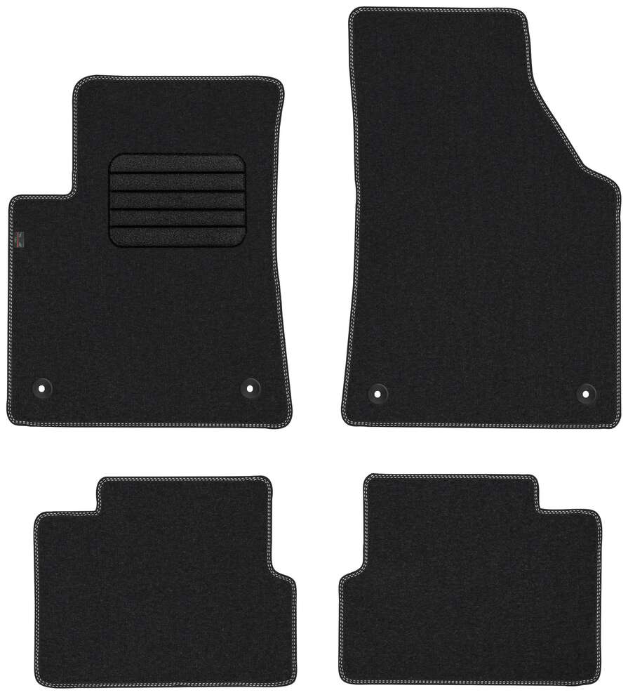 Unknown stoffmatter til Jeep Cherokee V – premium velour tekstil