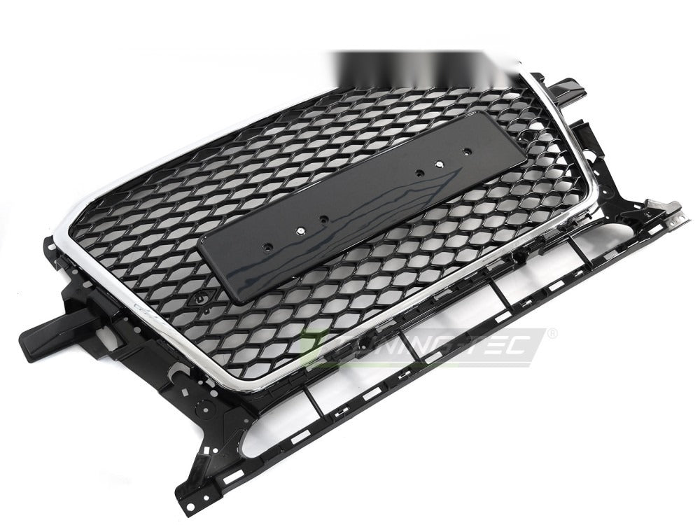 Grill Ramme Audi Q5 8R 12-16 sett forfra med passform synlig