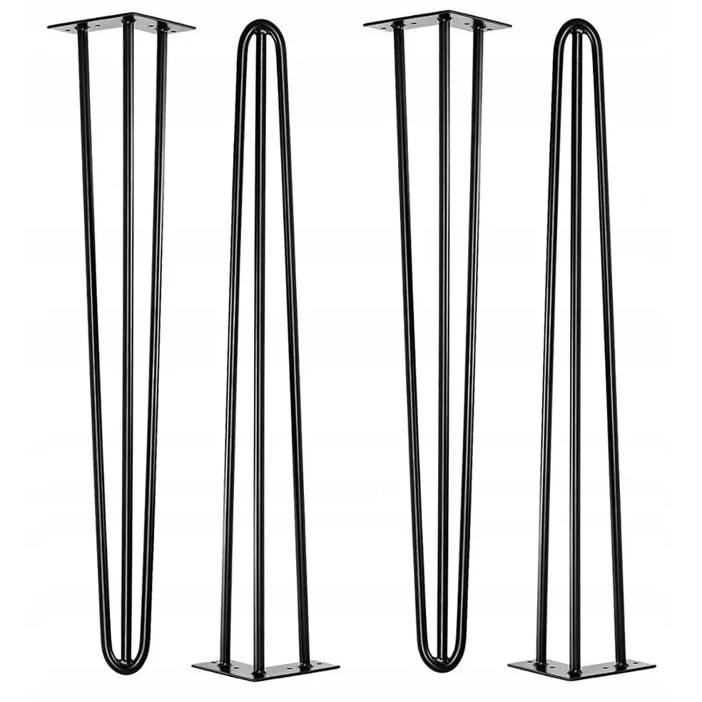 4 x Metallben For Bord Hairpin Legs 71 Cm Tnj - 1