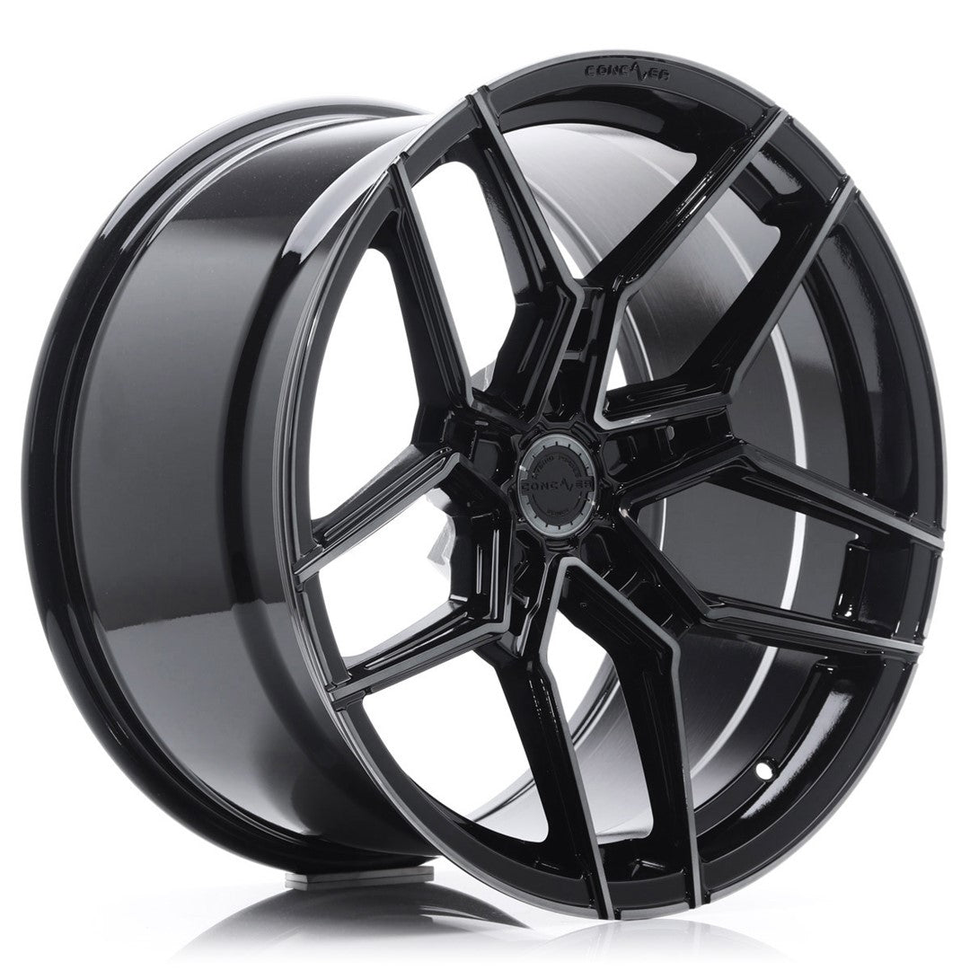 Felg Concaver CVR5 22x9" Double Tinted Black – sett forfra