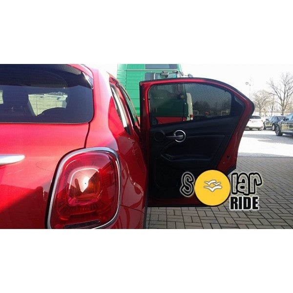 Solskjerm Fiat 500X (2014-2024) (4 stk) - nærbilde