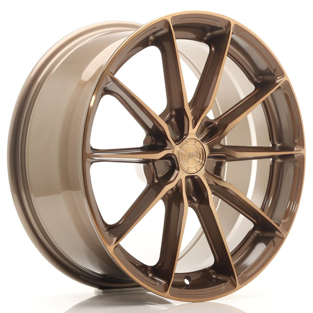 Felg JR Wheels JR37 18x8" Bronze – sett forfra