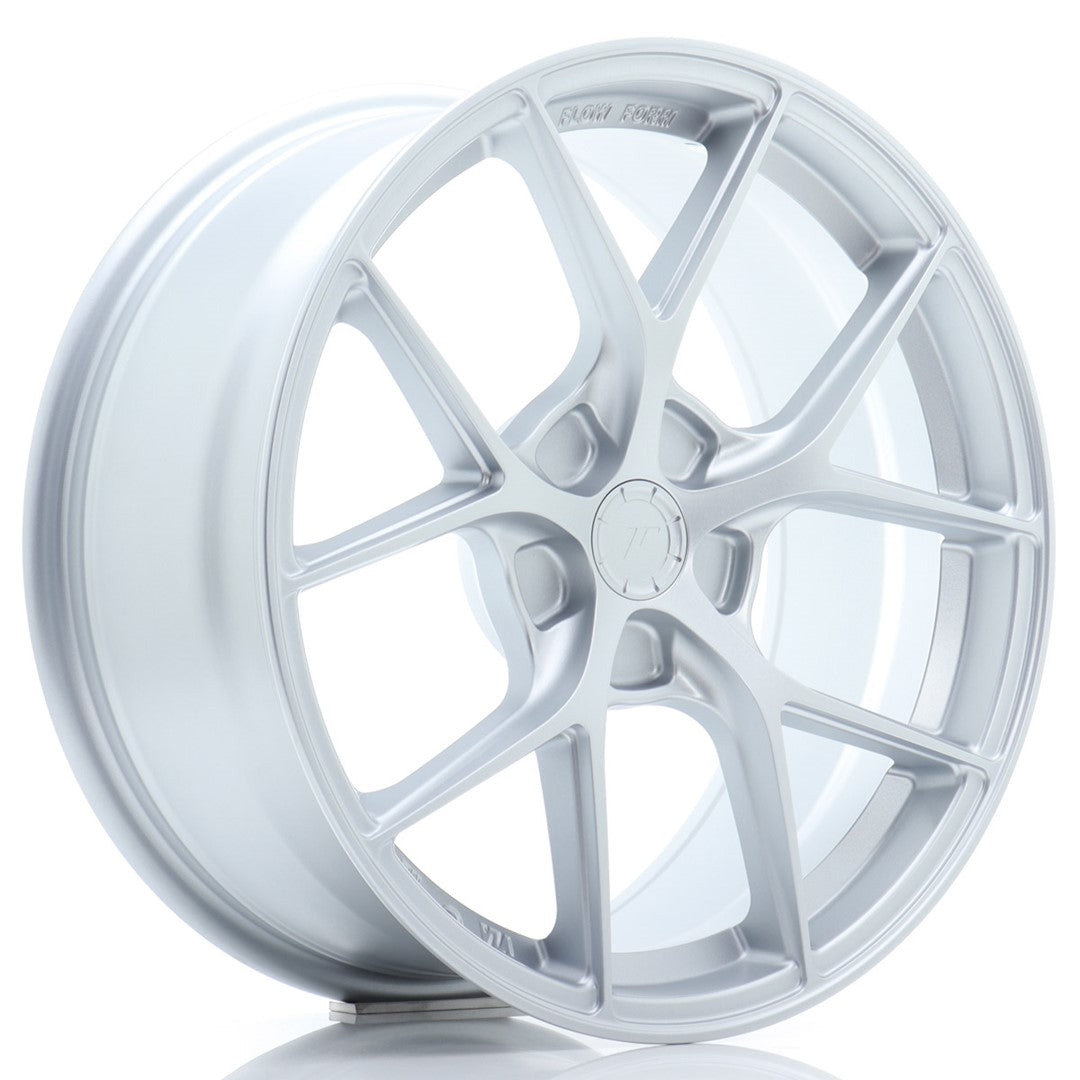 Felg JR Wheels SL01 18x8,5" Silver – sett forfra