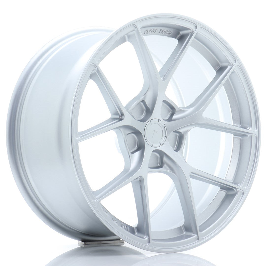 Felg JR Wheels SL01 18x9,5" Silver – sett forfra
