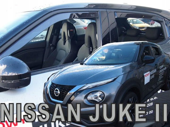 Heko vindavviser til Nissan JUKE II 5-dørs / sett 4 stk. – PMMA Plexi