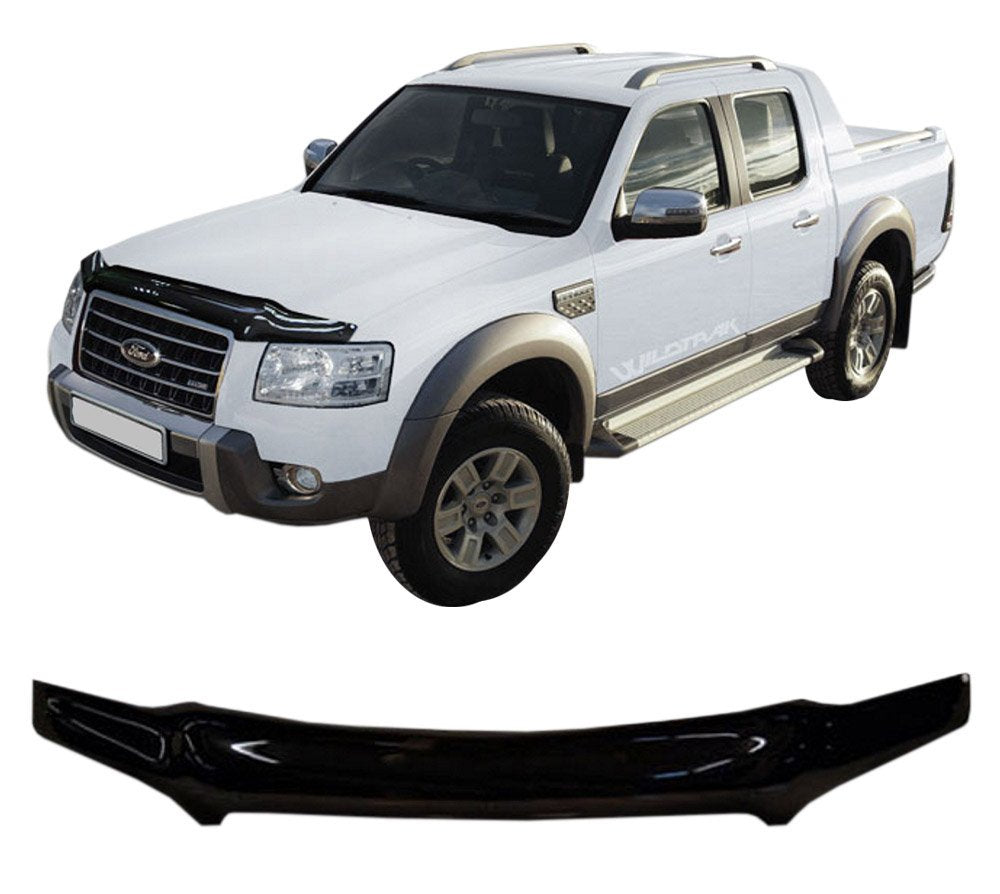 Scoutt panserbeskytter i akryl til Ford Ranger 2006-2009 pre-facelift beskytter mot steinsprut og insekter