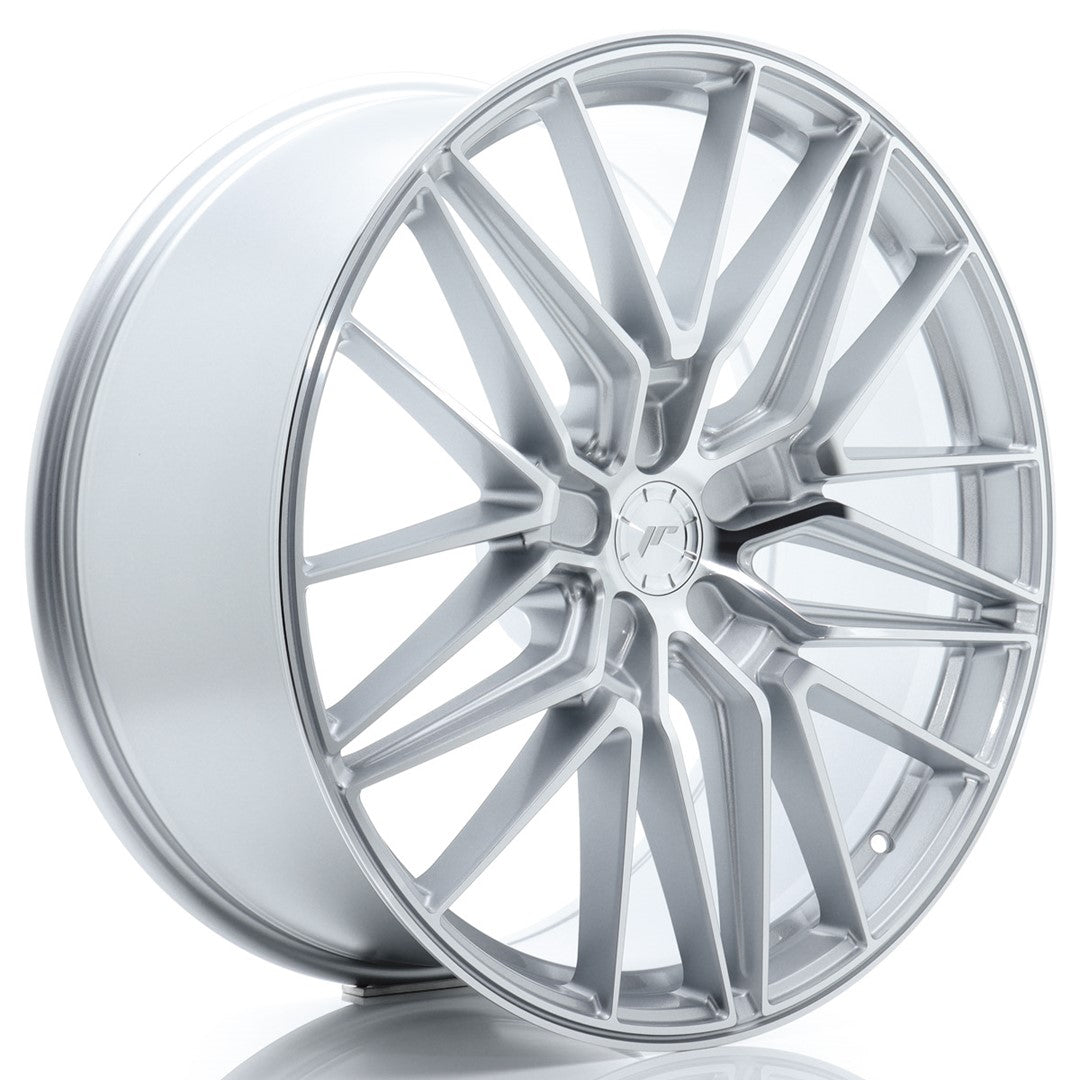 Felg JR Wheels JR38 22x9,5" Silver – sett forfra