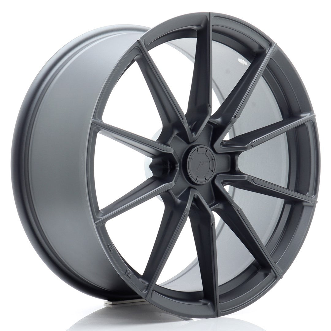 Felg JR Wheels SL02 19x8,5" Gun metal – sett forfra