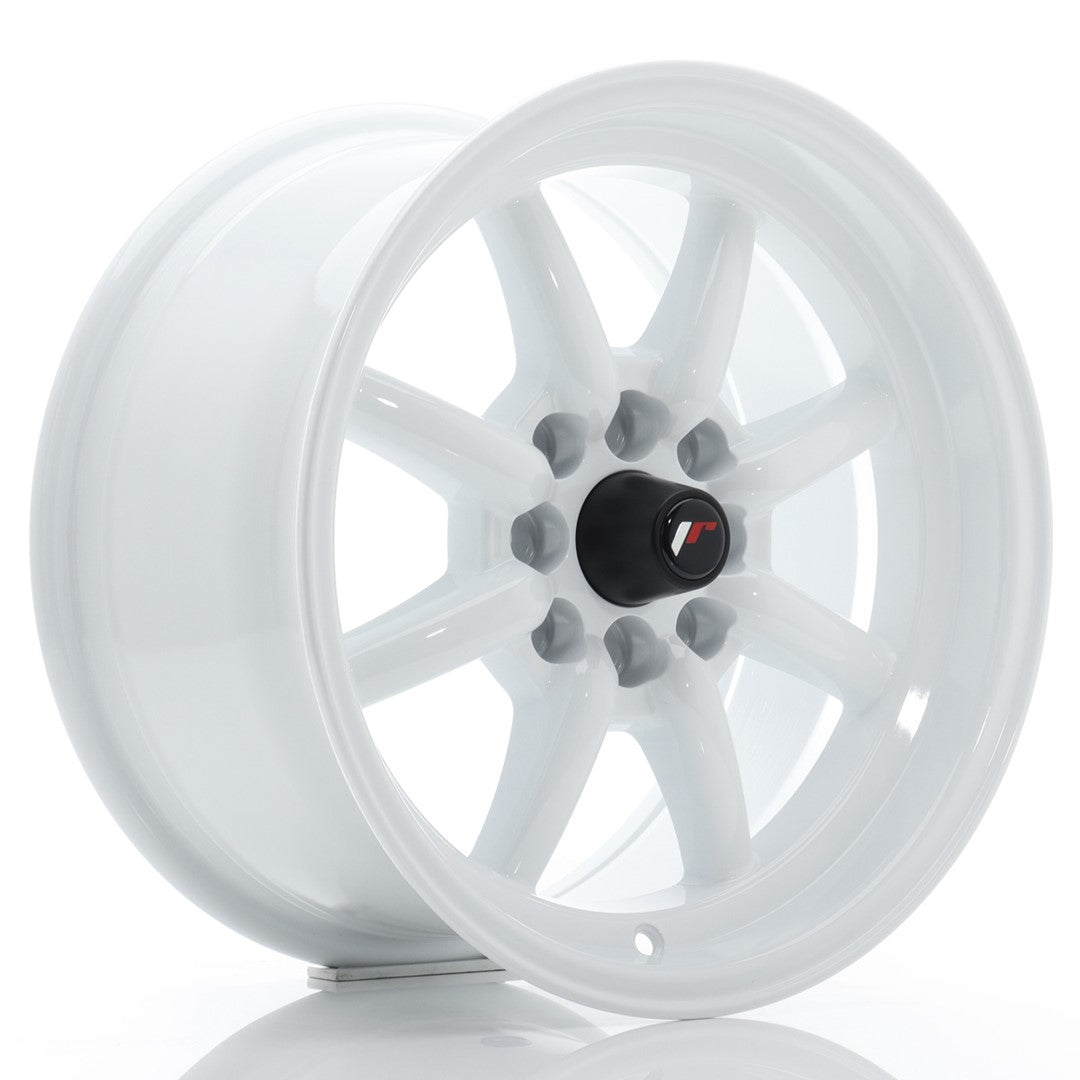 Felg JR Wheels JR19 15x8" White – sett forfra