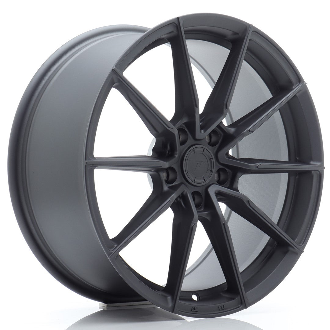 Felg JR Wheels SL02 18x8" Gun metal – sett forfra