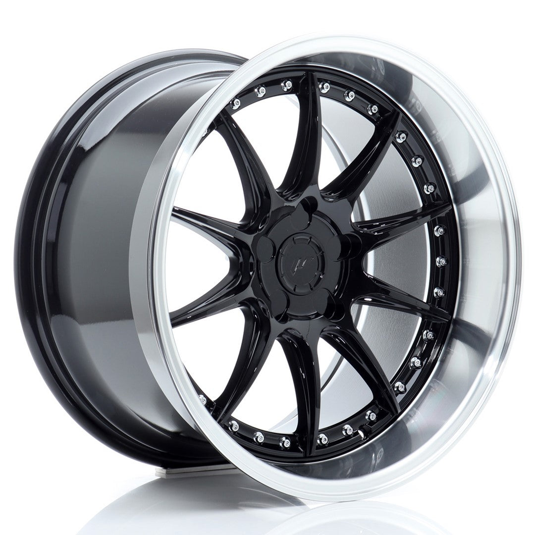 Felg JR Wheels JR41 18x10,5" Black – sett forfra