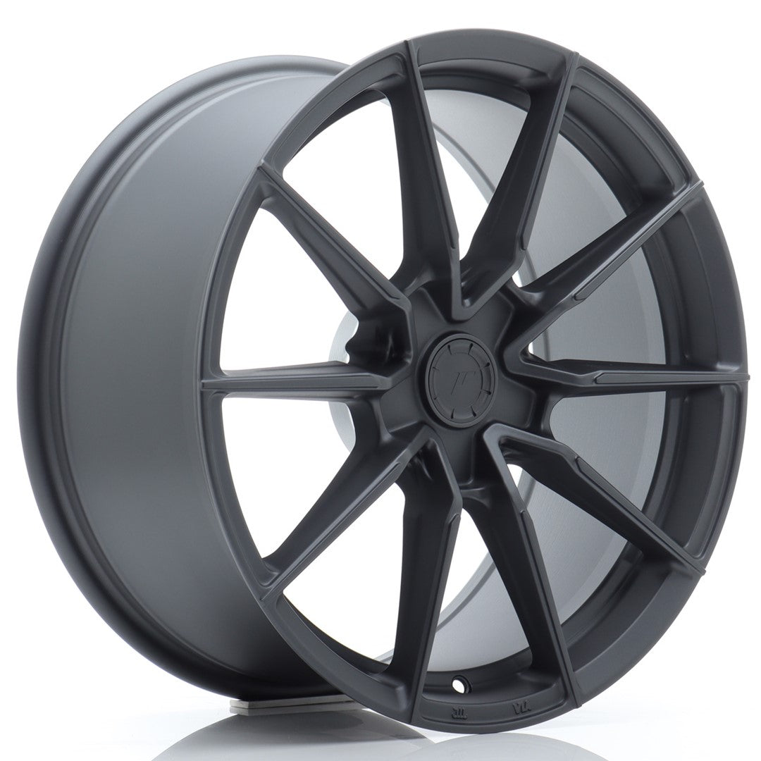 Felg JR Wheels SL02 18x8" Gun metal – sett forfra