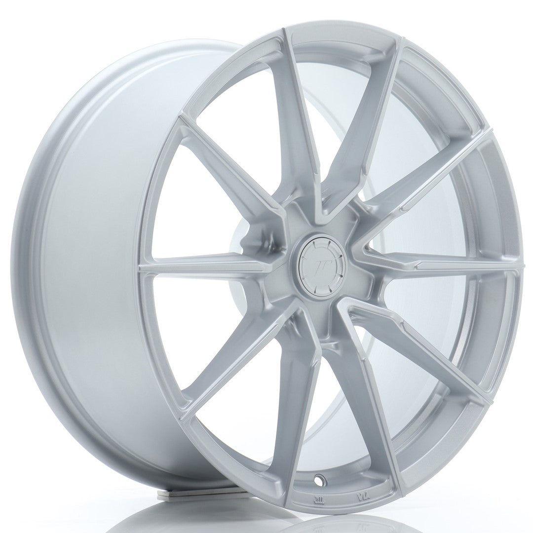 Felg JR Wheels SL02 18x8" Silver – sett forfra