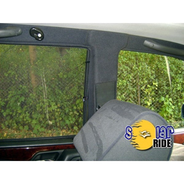 Solskjerm Mercedes E-Klasse (W210 / S210) STV (1999-2003) (4 stk) - nærbilde