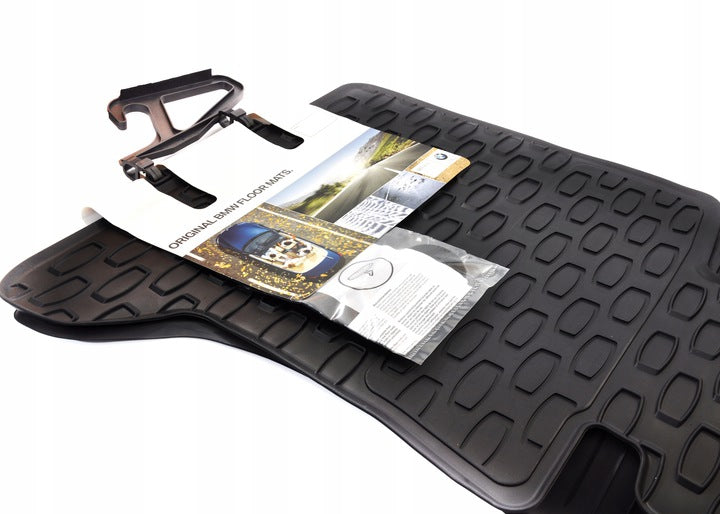 Gulvmatter Bmw 5 (E60/E61) (2003-2010) – TPE Gummi | BMW OEM - sett bakfra
