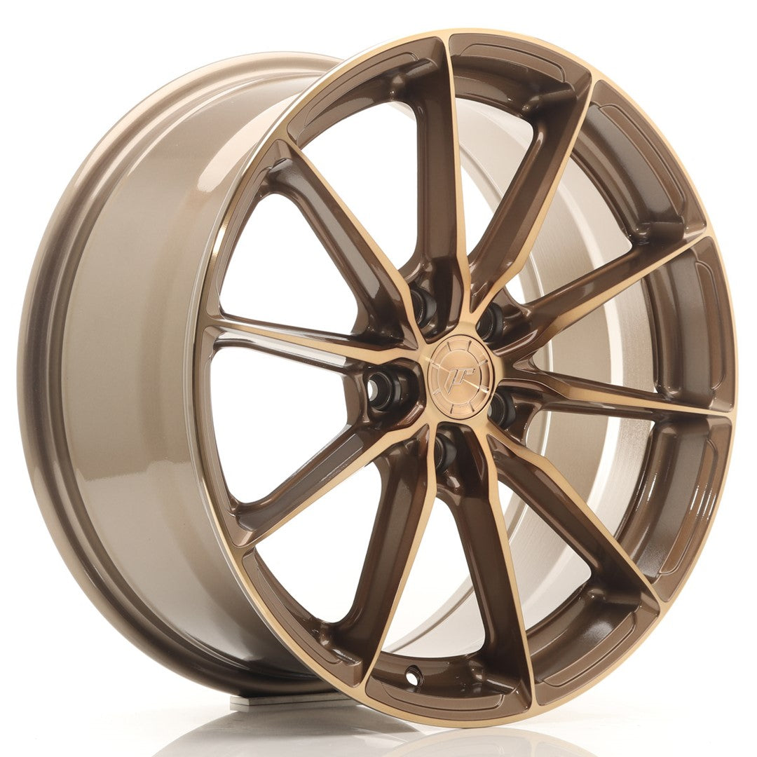 Felg JR Wheels JR37 18x8" Bronze – sett forfra